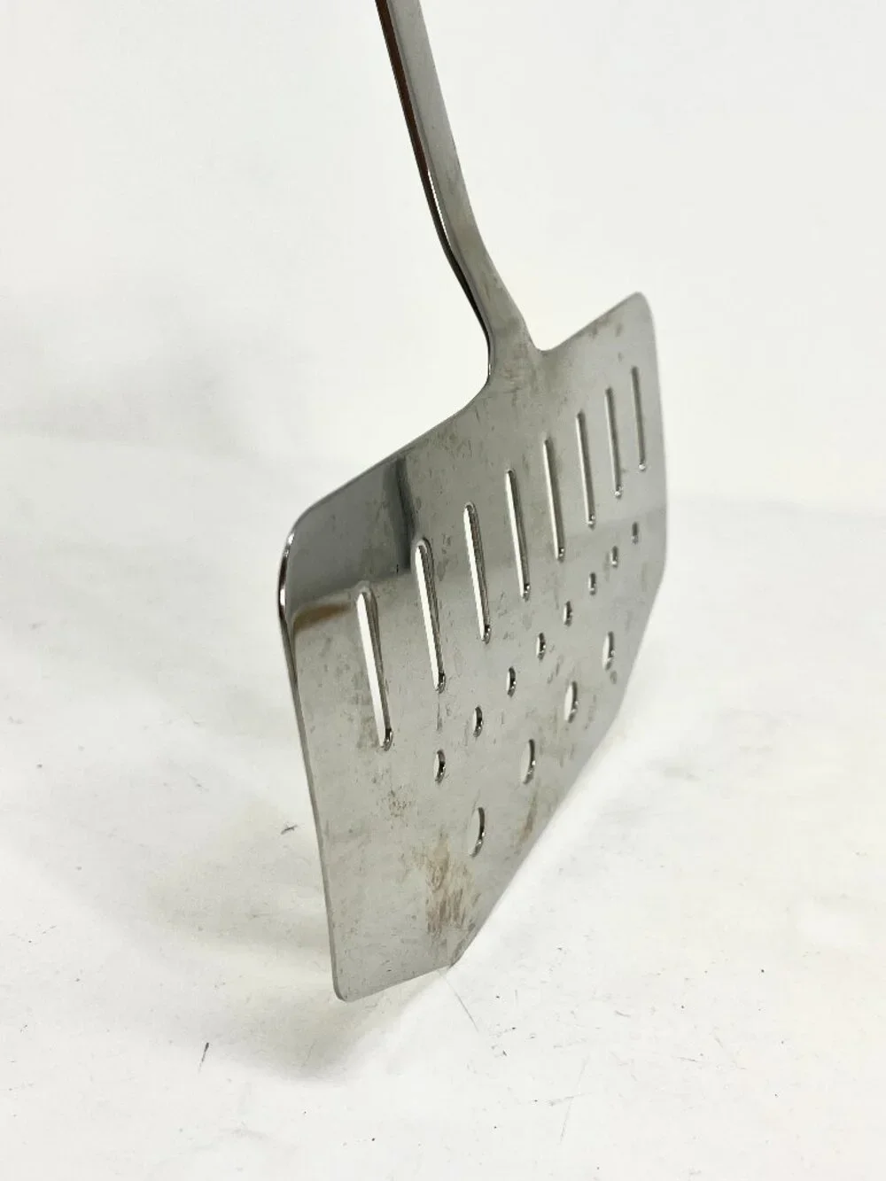 All Clad for Crate & Barrel Fish Turner Wide Spatula Stainless Steel Slotted